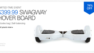 If You're Going to Call This a Hoverboard At Least Have The Decency to Make It One Word